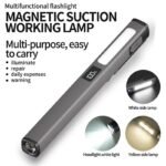 Pro-Task Magnetic Rechargeable Emergency Flashlight - Image 2