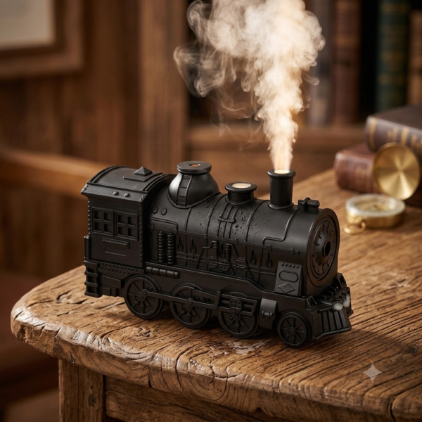 Train Aroma Diffuser & Smoke Ring Humidifier