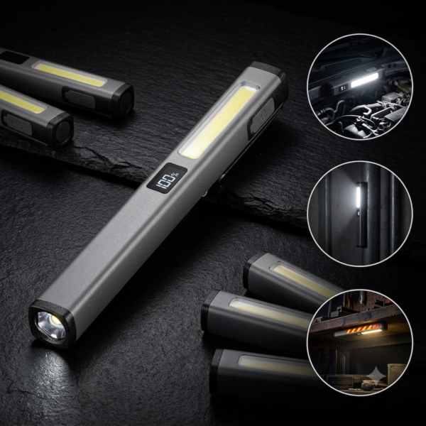 Pro-Task Magnetic Rechargeable Emergency Flashlight