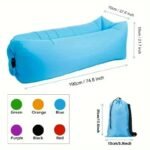 Portable Folding Air Sofa Inflatable Bed - Image 3