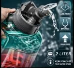 2 Litre Sports Gym Water Bottle - Image 2