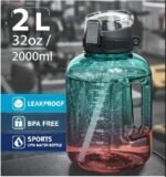 2 Litre Sports Gym Water Bottle