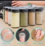 18 Glass Rotating Jar Rack - Image 4