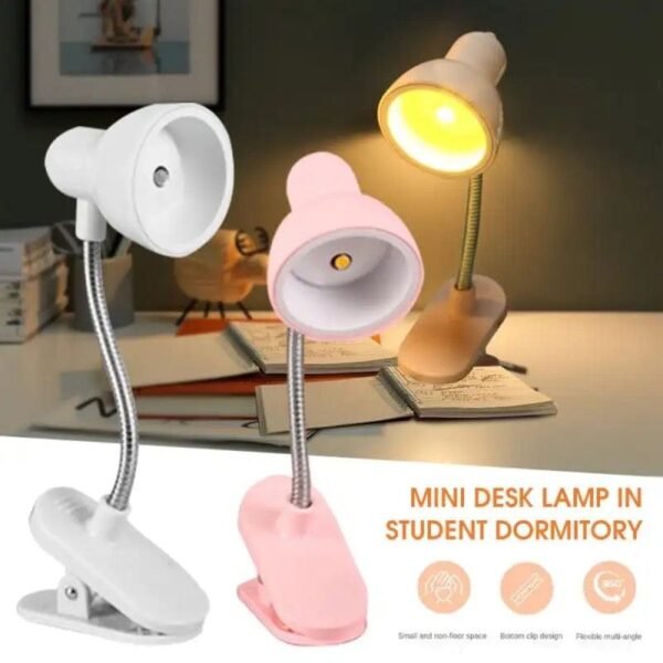 Mini Clip Desk Lamp